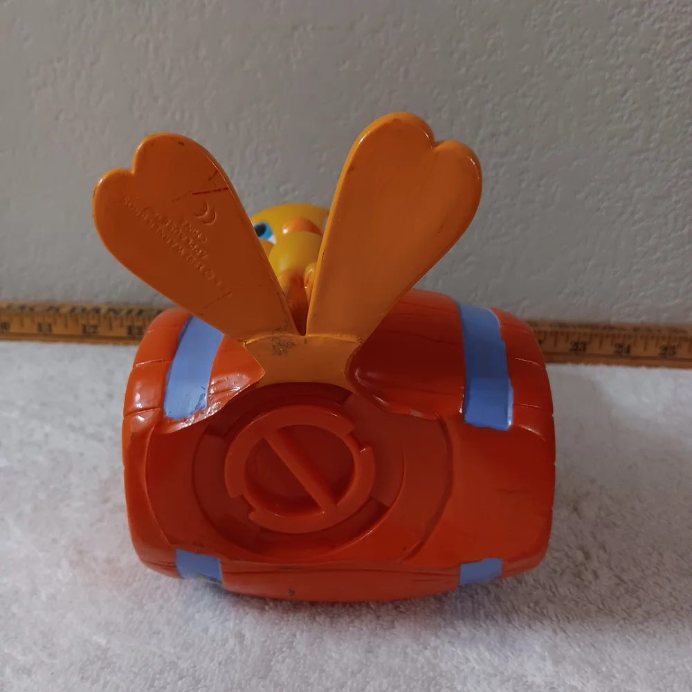 Orange and Blue Bird Toy